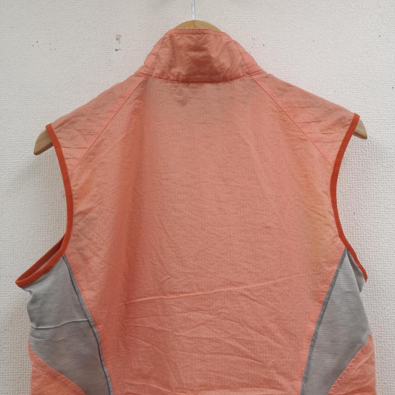 パタゴニア patagonia ベスト ベスト メッシュ 切り替え リフレクター ランニング サイクリング ナイロン ベスト S 橙 / オレンジ / orange レディース USED 古着 中古 50166346