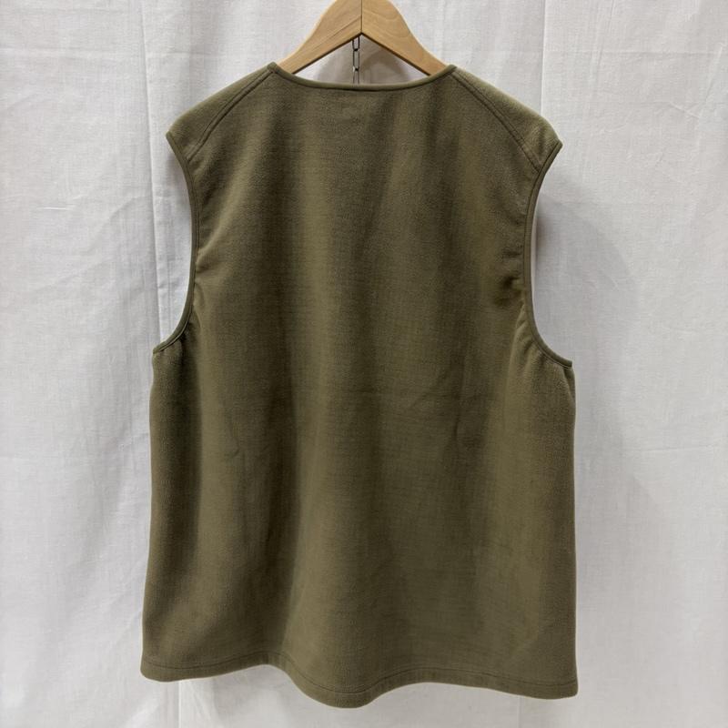 ワイルドシングス WILD THINGS ベスト ベスト GRID FLEECE PULLOVER VEST グリッドフリース プルオーバーベスト WT24424SK-STR STRATO別注 M 無地 ベージュ / ベージュ / beige メンズ USED 古着 中古 50166348