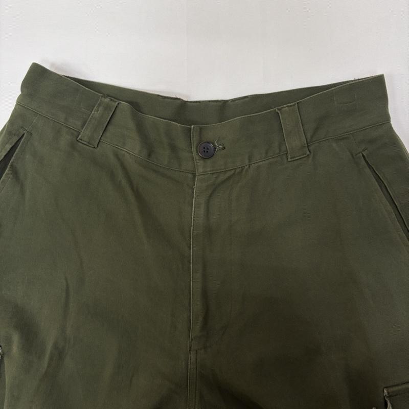 古着 USED ボトムス ボトムス soerte ソエルテ M47 Wide Straight Military Pants ワイドストレート ミリタリー カーゴパンツ 3 無地 カーキ / カーキ / khaki メンズ USED 古着 中古 50166352