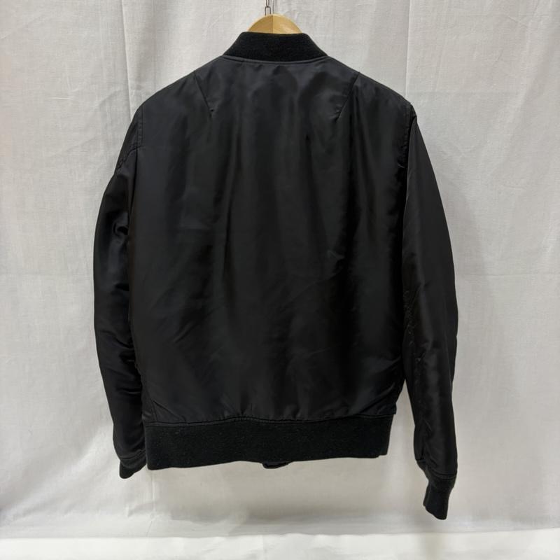 キッフェ KIFFE ジャケット、上着 ジャンパー、ブルゾン MA-1 ミリタリージャケット black M S 無地 黒 / ブラック / black メンズ USED 古着 中古 50166353