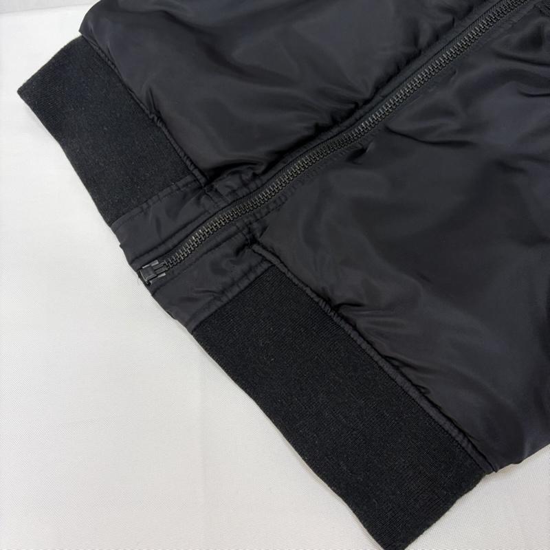 キッフェ KIFFE ジャケット、上着 ジャンパー、ブルゾン MA-1 ミリタリージャケット black M S 無地 黒 / ブラック / black メンズ USED 古着 中古 50166353