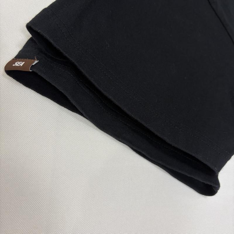 ウィンダンシー WIND AND SEA Tシャツ 半袖 明治コラボTシャツ meiji black chocolate XL XL ロゴ、文字 黒 / ブラック / black メンズ USED 古着 中古 50166356