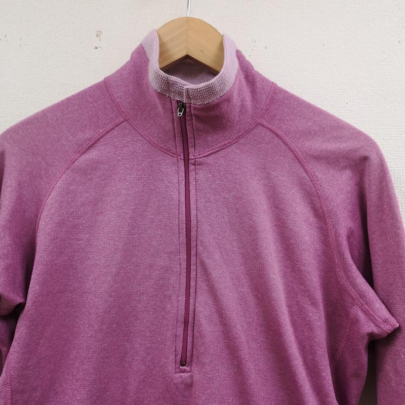 パタゴニア patagonia カットソー 長袖 2006SS USA製 POLARTEC レギュレーター アウトドア ハーフジップ カットソー 41610 S 桃 / ピンク / pink レディース USED 古着 中古 50166369