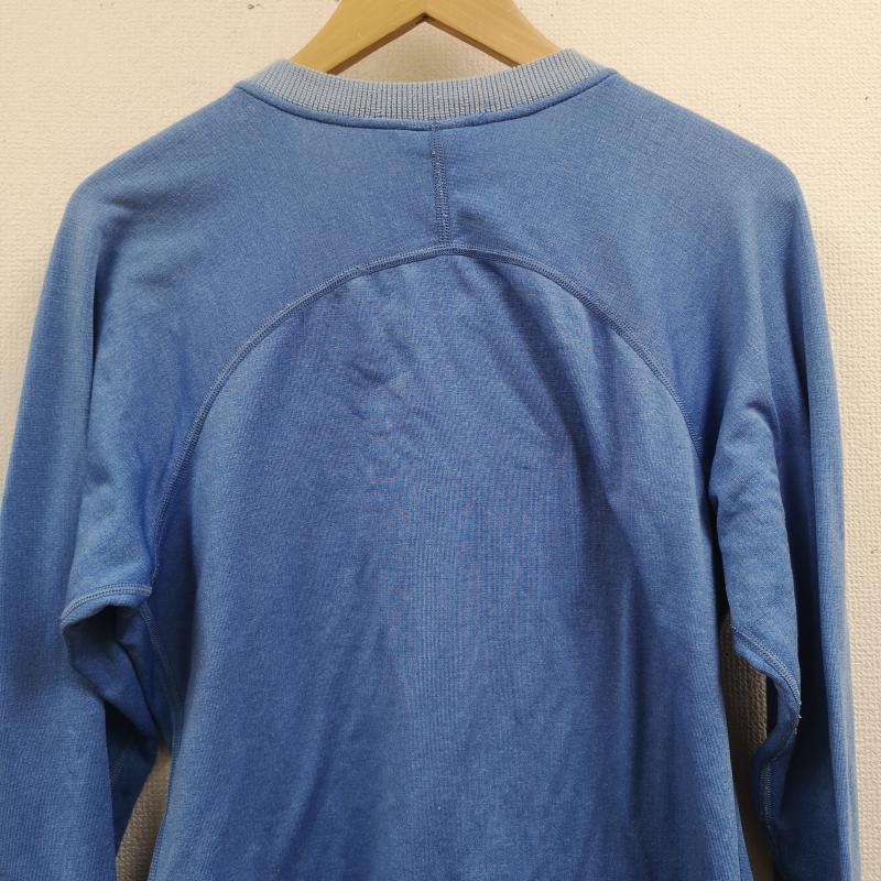 パタゴニア patagonia Tシャツ 長袖 USA製 POLARTEC ステッチ Vネック 長袖 Ｔシャツ L/S TEE 41650 S 水色 / ライトブルー / レディース USED 古着 中古 50166370