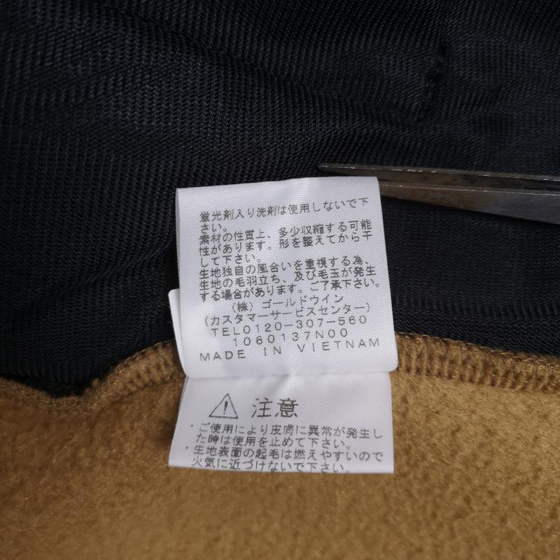 ザノースフェイス THE NORTH FACE ジャケット、上着 ジャンパー、ブルゾン 2トーン 切り替え ドローコード ナイロン布帛 当て布 ボア フリース ジャケット NA72051 XL 黒 / ブラック / black X ベージュ / ベージュ / beige メンズ USED 古着 中古 50166371