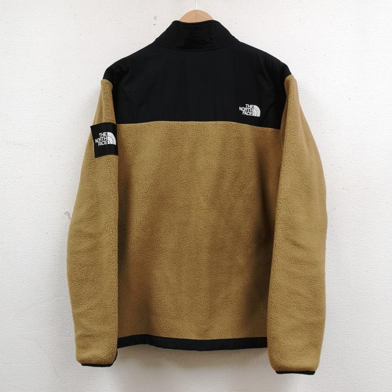 ザノースフェイス THE NORTH FACE ジャケット、上着 ジャンパー、ブルゾン 2トーン 切り替え ドローコード ナイロン布帛 当て布 ボア フリース ジャケット NA72051 XL 黒 / ブラック / black X ベージュ / ベージュ / beige メンズ USED 古着 中古 50166371