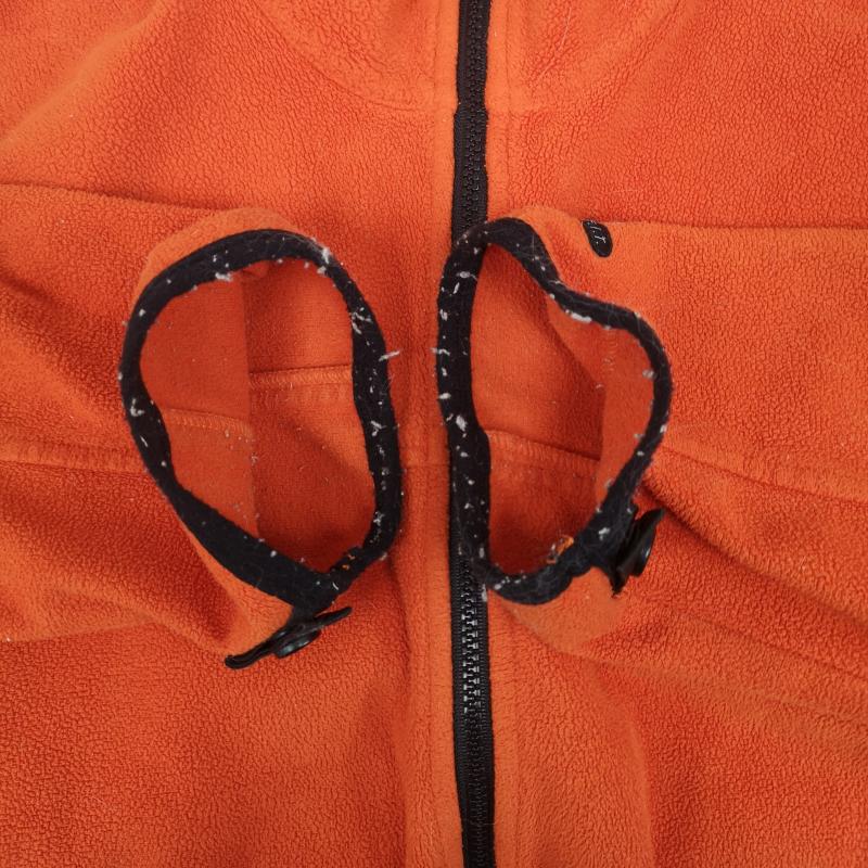 ナイキ エィシージー NIKE ACG ジャケット、上着 ジャンパー、ブルゾン アウトドア 旧ACGロゴ スウッシュ ピットジップ サーマル フリース ジャケット L 橙 / オレンジ / orange メンズ USED 古着 中古 50166375