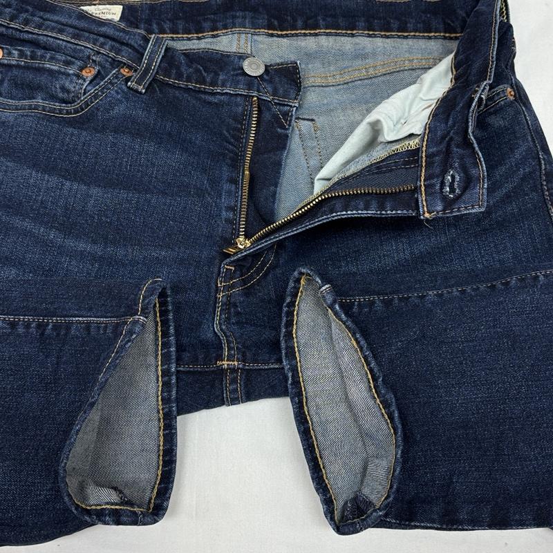 リーバイス Levi s パンツ デニム、ジーンズ 04511-2408 LOT511 スリムフィット ビッグE デニム パンツ ストレッチ 33インチ メンズ USED 古着 中古 50166376