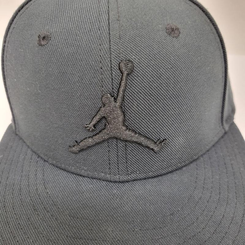 ナイキ NIKE 帽子 キャップ ジョーダン ジャンプマン プロ アジャスタブルキャップ - 黒 / ブラック / black メンズ USED 古着 中古 50166377