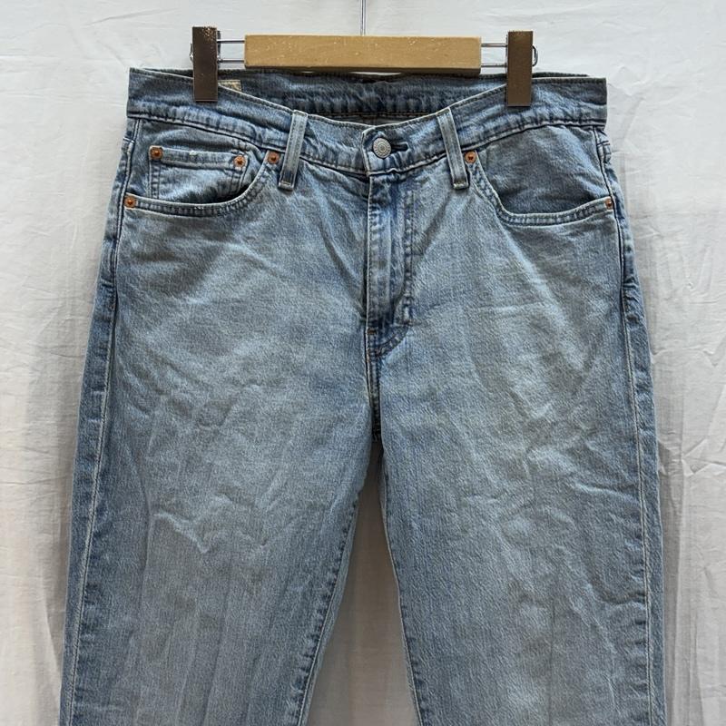 リーバイス Levi s パンツ デニム、ジーンズ 04511-4898 LOT511 スリムフィット デニム パンツ ストレッチ 33インチ 水色 / ライトブルー / メンズ USED 古着 中古 50166379