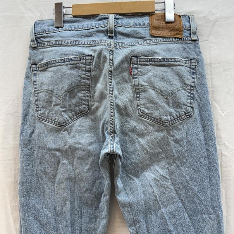 リーバイス Levi s パンツ デニム、ジーンズ 04511-4898 LOT511 スリムフィット デニム パンツ ストレッチ 33インチ 水色 / ライトブルー / メンズ USED 古着 中古 50166379