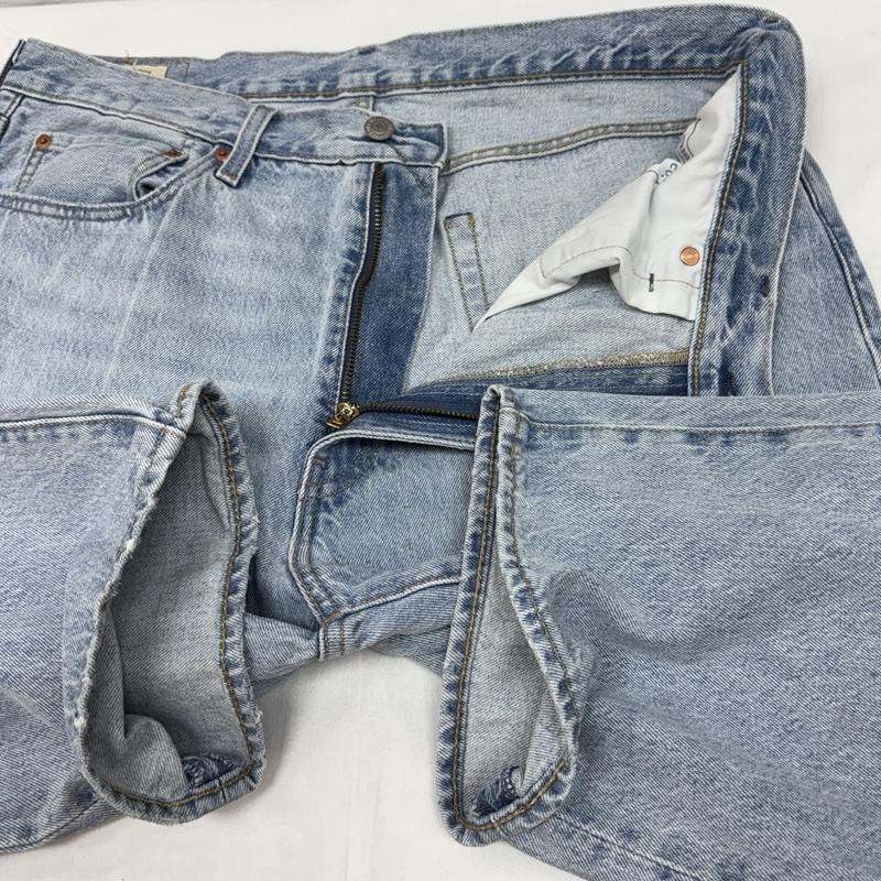 リーバイス Levi s パンツ デニム、ジーンズ 29037-0062 LOT568 STAY LOOSE ルーズ ワイド デニム パンツ 36インチ 水色 / ライトブルー / メンズ USED 古着 中古 50166381