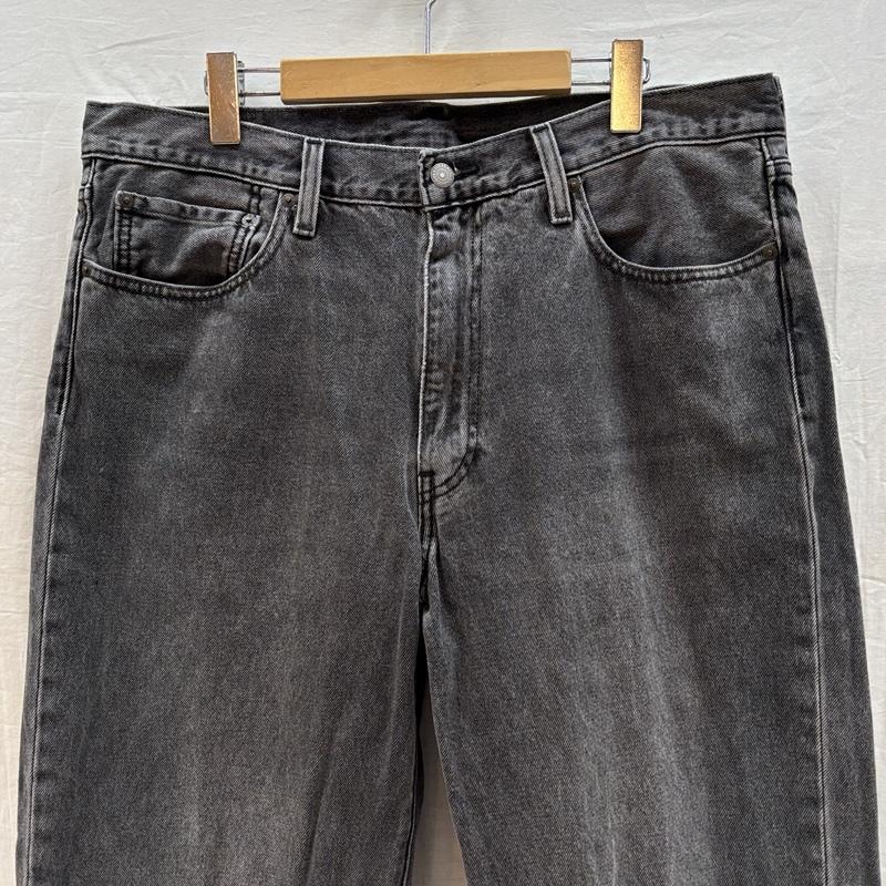 リーバイス Levi s パンツ デニム、ジーンズ 29037-0052 LOT568 STAY LOOSE ルーズ ワイド ブラック デニム パンツ 36インチ メンズ USED 古着 中古 50166383