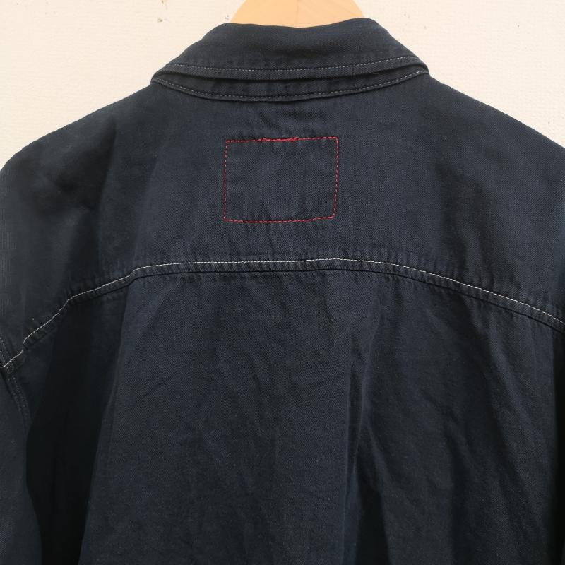 リーバイスレッド Levi s RED シャツ、ブラウス 長袖 アイコンポケット ステッチ Red Tab 赤タブ デニム 長袖 シャツ A0993-0000 L 紺 / ネイビー / navy メンズ USED 古着 中古 50166389