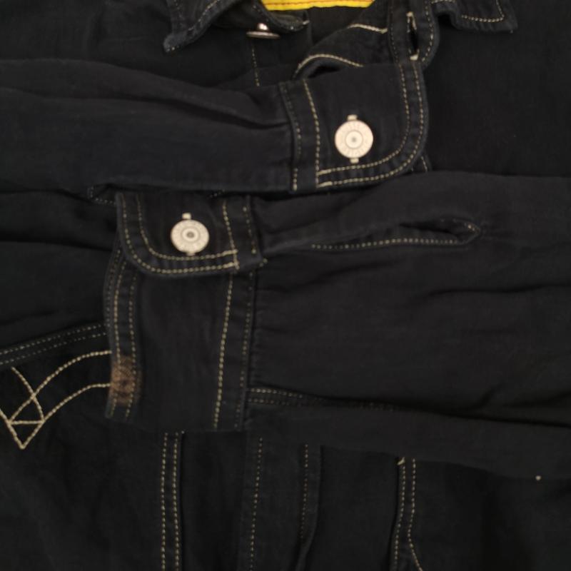 リーバイスレッド Levi s RED シャツ、ブラウス 長袖 アイコンポケット ステッチ Red Tab 赤タブ デニム 長袖 シャツ A0993-0000 L 紺 / ネイビー / navy メンズ USED 古着 中古 50166389