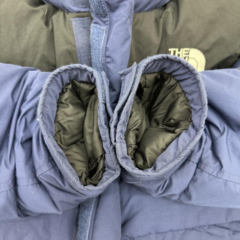 ザノースフェイス THE NORTH FACE ジャケット、上着 ダウンジャケット 90s baffin jacket ダウン ジャケット M 紺 / ネイビー / navy メンズ USED 古着 中古 50166390