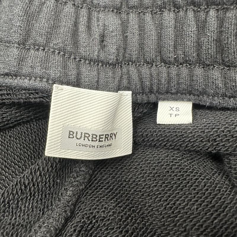 バーバリー BURBERRY パンツ ワークパンツ、ペインターパンツ ロゴ プリント スウェット ジョガー パンツ 8037260 XS 黒 / ブラック / black メンズ USED 古着 中古 50166392