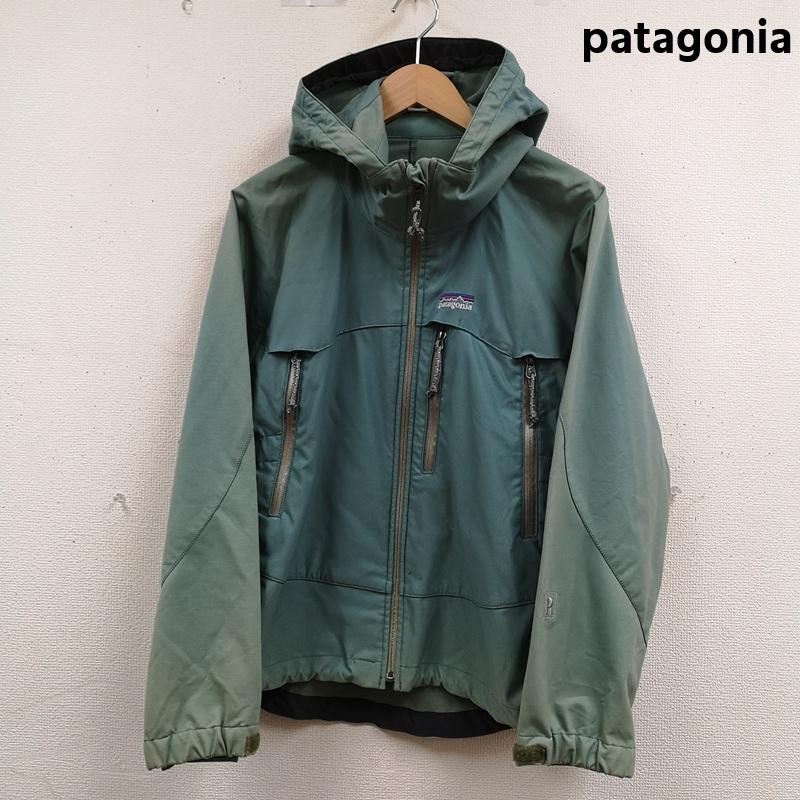 パタゴニア patagonia ジャケット、上着 ジャンパー、ブルゾン USA製 POLARTEC Rシリーズ フィッツロイ ロゴ刺繡 マウンテンパーカー シェルジャケット S 薄緑 / ライトグリーン / レディース USED 古着 中古 50166394