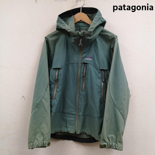 パタゴニア patagonia ジャケット、上着 ジャンパー、ブルゾン USA製 POLARTEC Rシリーズ フィッツロイ ロゴ刺繡 マウンテンパーカー シェルジャケット S 薄緑 / ライトグリーン / レディース USED 古着 中古 50166394