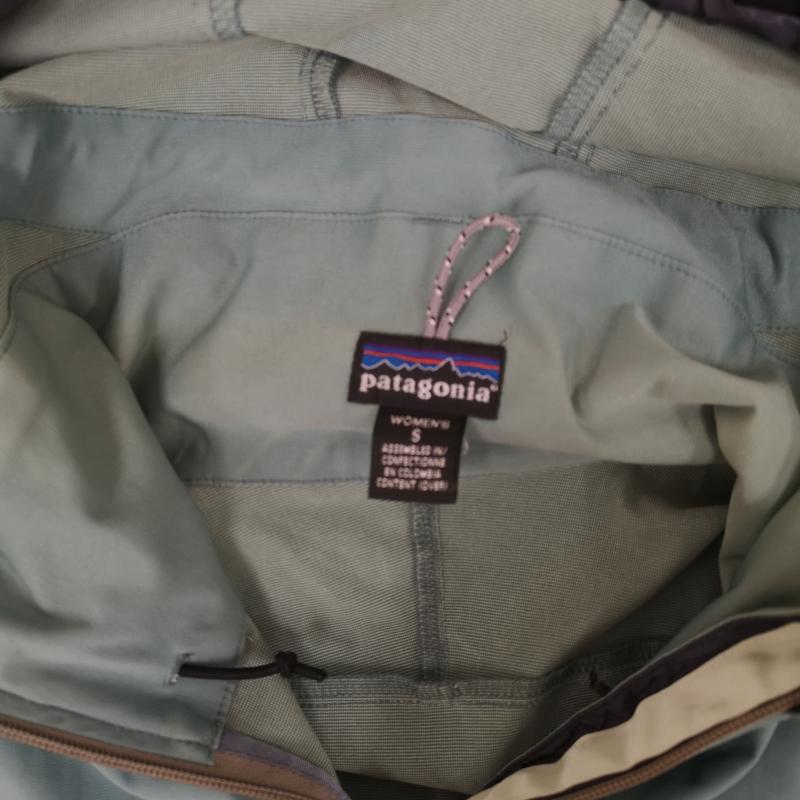 パタゴニア patagonia ジャケット、上着 ジャンパー、ブルゾン USA製 POLARTEC Rシリーズ フィッツロイ ロゴ刺繡 マウンテンパーカー シェルジャケット S 薄緑 / ライトグリーン / レディース USED 古着 中古 50166394