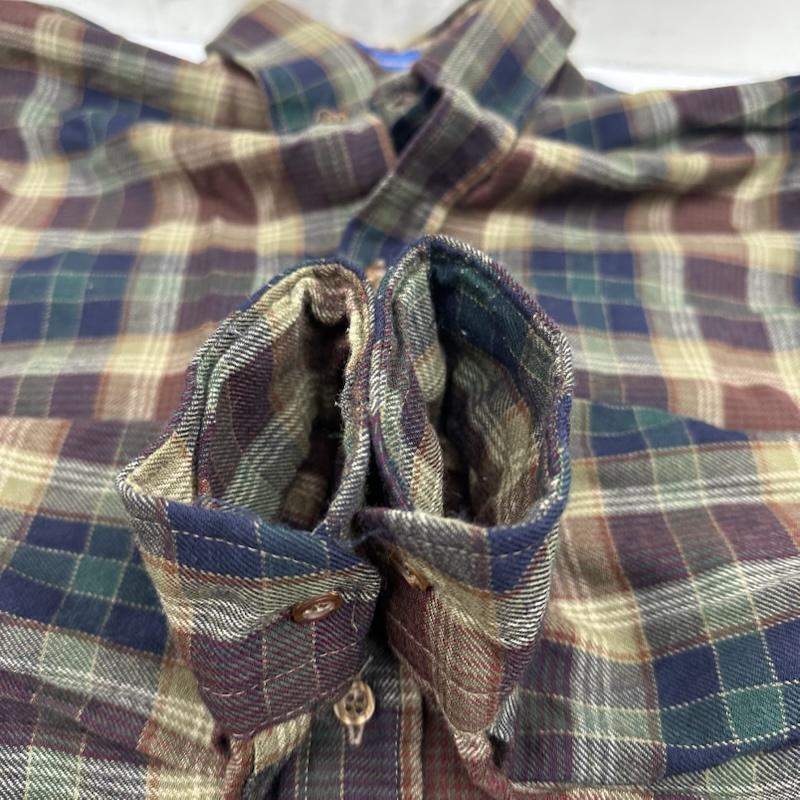 ペンドルトン PENDLETON シャツ、ブラウス 長袖 70s USA製 ウール チェック シャツ M 茶 / ブラウン / brown メンズ USED 古着 中古 50166395
