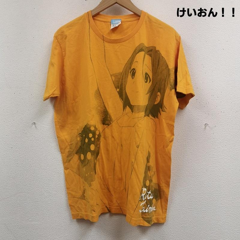 古着 USED Tシャツ 半袖 けいおん 田井中律 ヒロイン 軽音部 音楽 music バンド 半袖 Tシャツ S/S TEE XL マスタード / マスタード / メンズ USED 古着 中古 50166405
