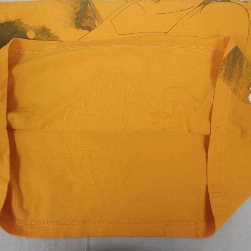 古着 USED Tシャツ 半袖 けいおん 田井中律 ヒロイン 軽音部 音楽 music バンド 半袖 Tシャツ S/S TEE XL マスタード / マスタード / メンズ USED 古着 中古 50166405