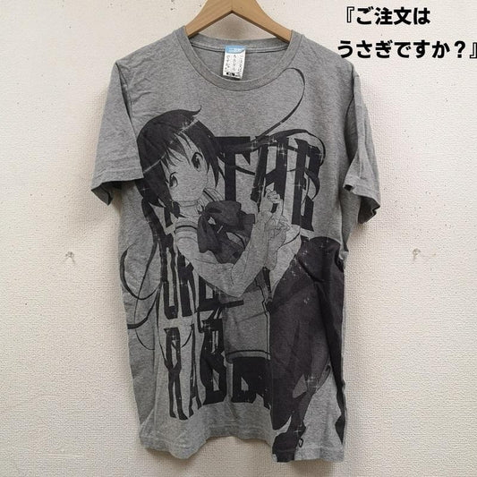 古着 USED Tシャツ 半袖 ご注文はうさぎですか リゼ 天々座理世 喫茶店 ラビットハウス アニメ 半袖 Tシャツ S/S TEE XL 灰 / グレー / gray メンズ USED 古着 中古 50166407