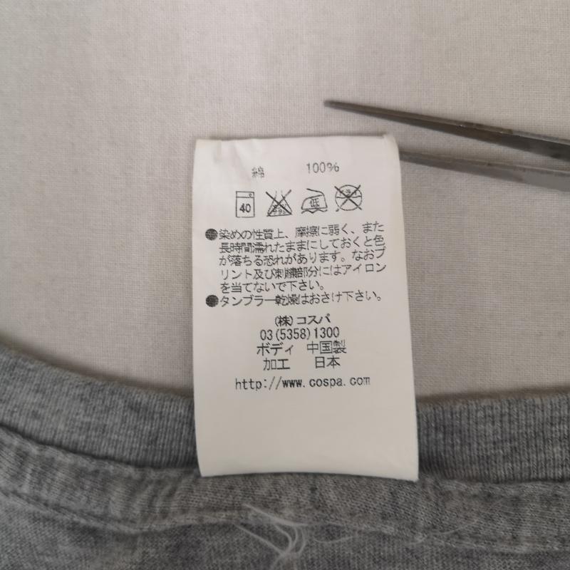 古着 USED Tシャツ 半袖 ご注文はうさぎですか リゼ 天々座理世 喫茶店 ラビットハウス アニメ 半袖 Tシャツ S/S TEE XL 灰 / グレー / gray メンズ USED 古着 中古 50166407