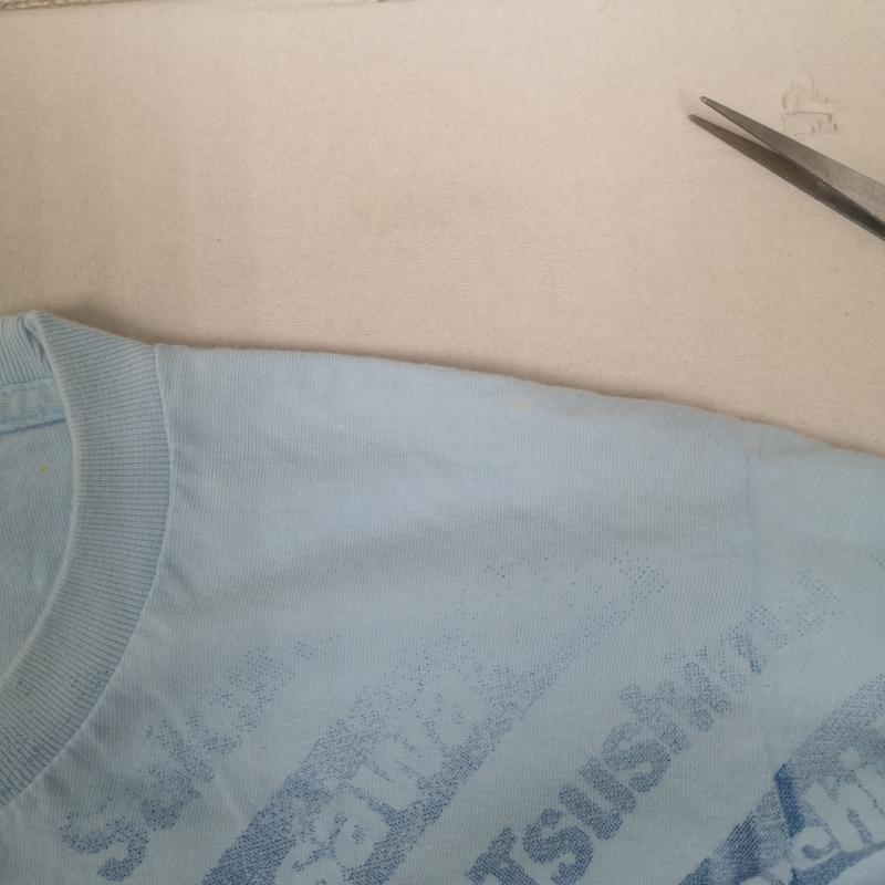 古着 USED Tシャツ 半袖 ラブライブ サンシャイン Aqours アクア アイドル グループ アニメ 半袖 Tシャツ XL 水色 / ライトブルー / メンズ USED 古着 中古 50166409