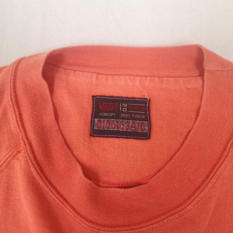 バンズ VANS Tシャツ 半袖 90s イタリア製 Enzo Fusco スケボー サーフィン ビーチバレー ボディビル 半袖 Tシャツ M 橙 / オレンジ / orange メンズ USED 古着 中古 50166411
