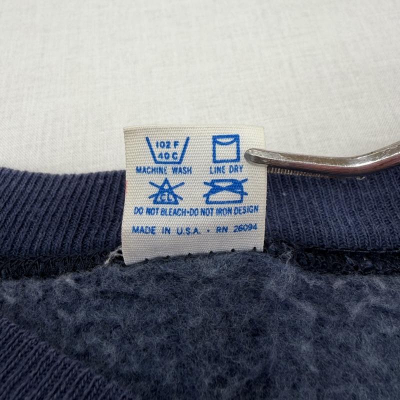 チャンピオン Champion トレーナー 長袖 80s 90s トリコタグ DALLAS COWBOYS ロゴ プリント スウェット プルオーバー トレーナー ヴィンテージ USA製 M ロゴ、文字 X プリント 紺 / ネイビー / navy X 白 / ホワイト / white メンズ USED 古着 中古 50166414