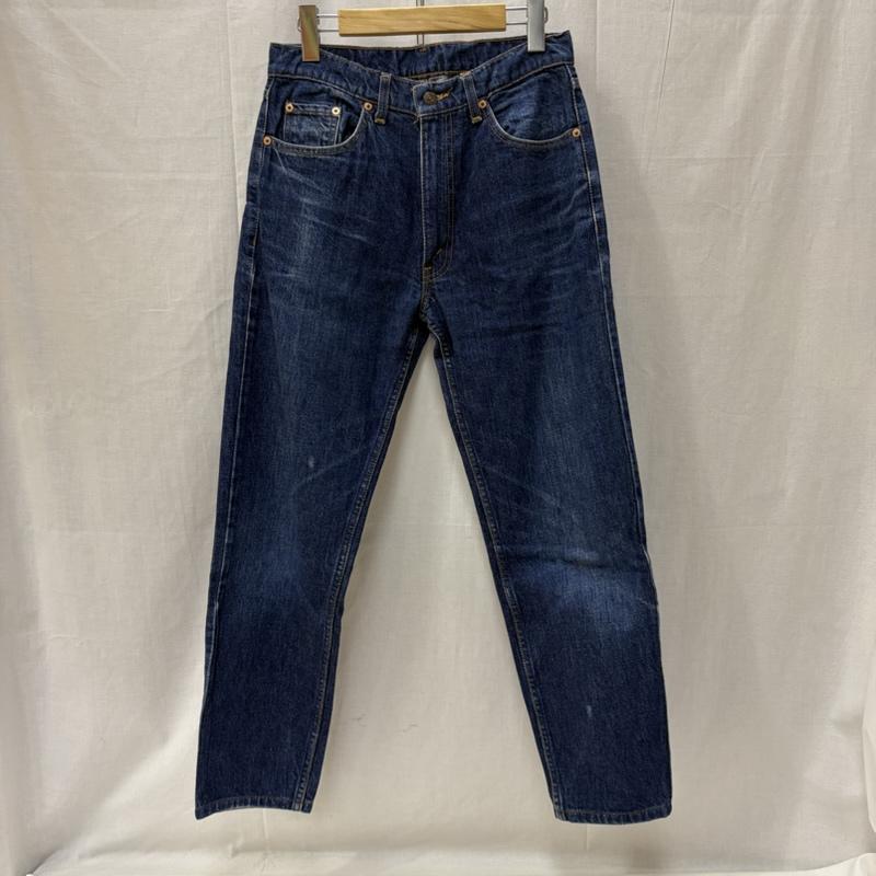 リーバイス Levi s パンツ デニム、ジーンズ 603-0217 テーパードデニム ハイウエスト ジッパーフライ Made in Philippine 31インチ 無地 青 / ブルー / blue X 紺 / ネイビー / navy メンズ USED 古着 中古 50166417