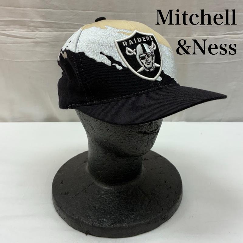 ミッチェルアンドネス Mitchell&Ness 帽子 キャップ RAIDERS NFL VINTAGE COLLECTION ペイント スプラッシュ スナップバック キャップ - メンズ USED 古着 中古 50166418
