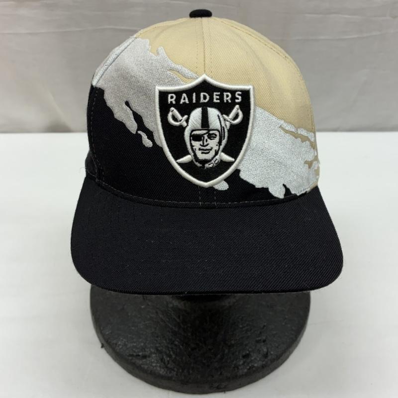 ミッチェルアンドネス Mitchell&Ness 帽子 キャップ RAIDERS NFL VINTAGE COLLECTION ペイント スプラッシュ スナップバック キャップ - メンズ USED 古着 中古 50166418