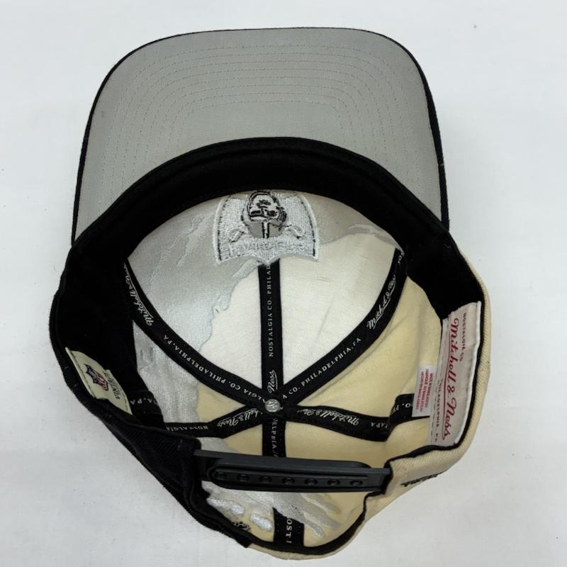 ミッチェルアンドネス Mitchell&Ness 帽子 キャップ RAIDERS NFL VINTAGE COLLECTION ペイント スプラッシュ スナップバック キャップ - メンズ USED 古着 中古 50166418