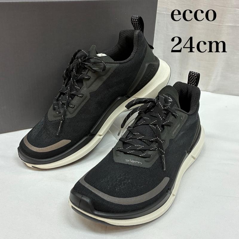 エコー ECCO スニーカー スニーカー Biom 2.2 W テキスタイル メッシュ ローカット スニーカー 830753 00101 24.0cm レディース USED 古着 中古 50166420