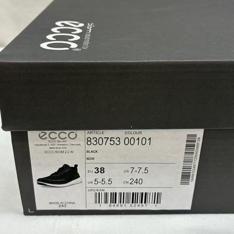 エコー ECCO スニーカー スニーカー Biom 2.2 W テキスタイル メッシュ ローカット スニーカー 830753 00101 24.0cm レディース USED 古着 中古 50166420