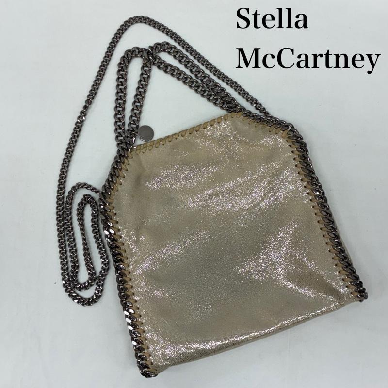 ステラマッカートニー STELLA McCARTNEY ショルダーバッグ ショルダーバッグ ファラベラ メタリック ダイヤモンドカット チェーン 2WAY ハンド ショルダー バッグ - レディース USED 古着 中古 50166431