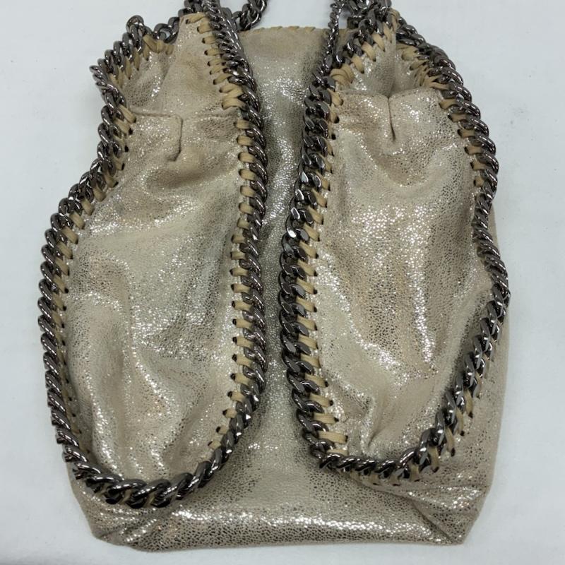 ステラマッカートニー STELLA McCARTNEY ショルダーバッグ ショルダーバッグ ファラベラ メタリック ダイヤモンドカット チェーン 2WAY ハンド ショルダー バッグ - レディース USED 古着 中古 50166431
