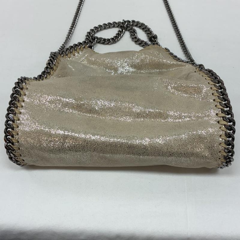 ステラマッカートニー STELLA McCARTNEY ショルダーバッグ ショルダーバッグ ファラベラ メタリック ダイヤモンドカット チェーン 2WAY ハンド ショルダー バッグ - レディース USED 古着 中古 50166431