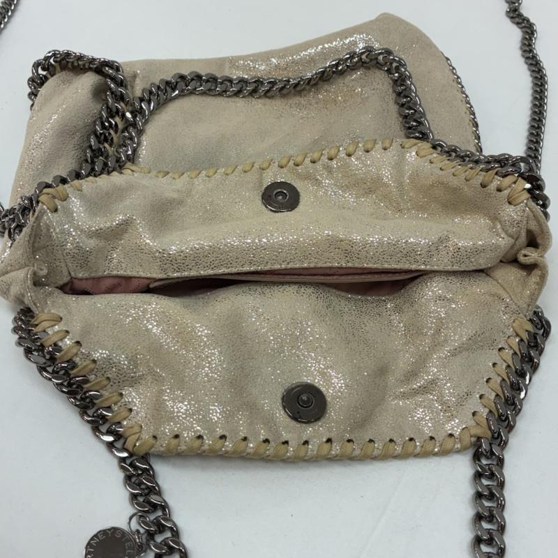 ステラマッカートニー STELLA McCARTNEY ショルダーバッグ ショルダーバッグ ファラベラ メタリック ダイヤモンドカット チェーン 2WAY ハンド ショルダー バッグ - レディース USED 古着 中古 50166431