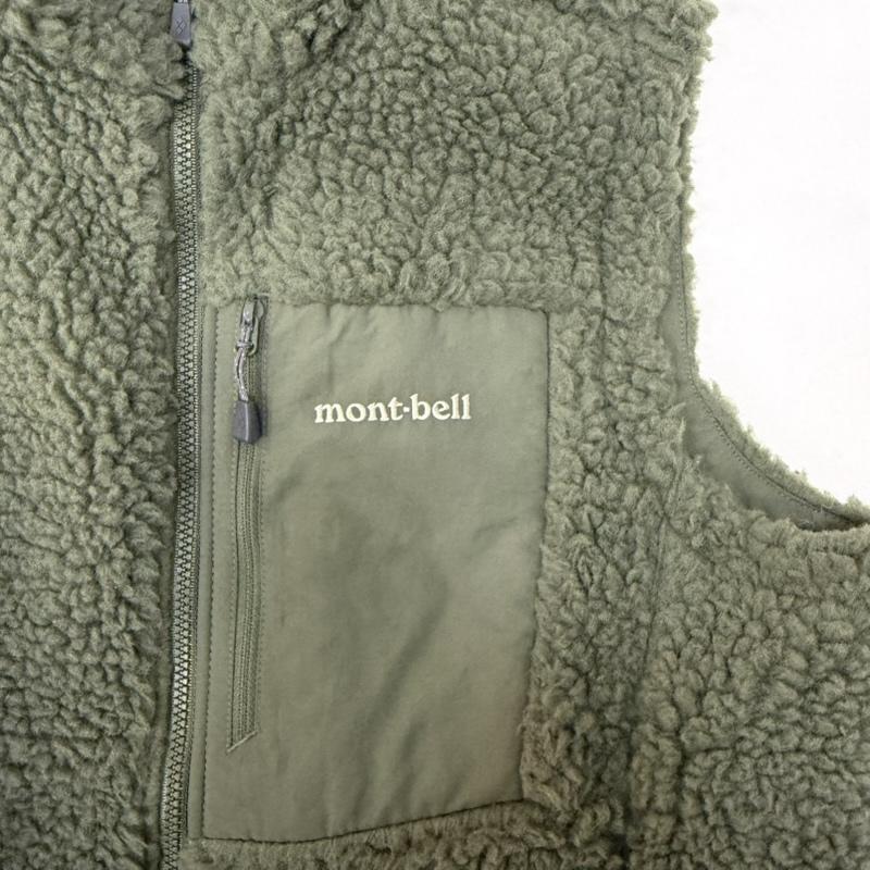 モンベル mont-bell ベスト ベスト クリマプラス シーリング ベスト フリース 1106749 M 無地 X ロゴ、文字 カーキ / カーキ / khaki レディース USED 古着 中古 50166439