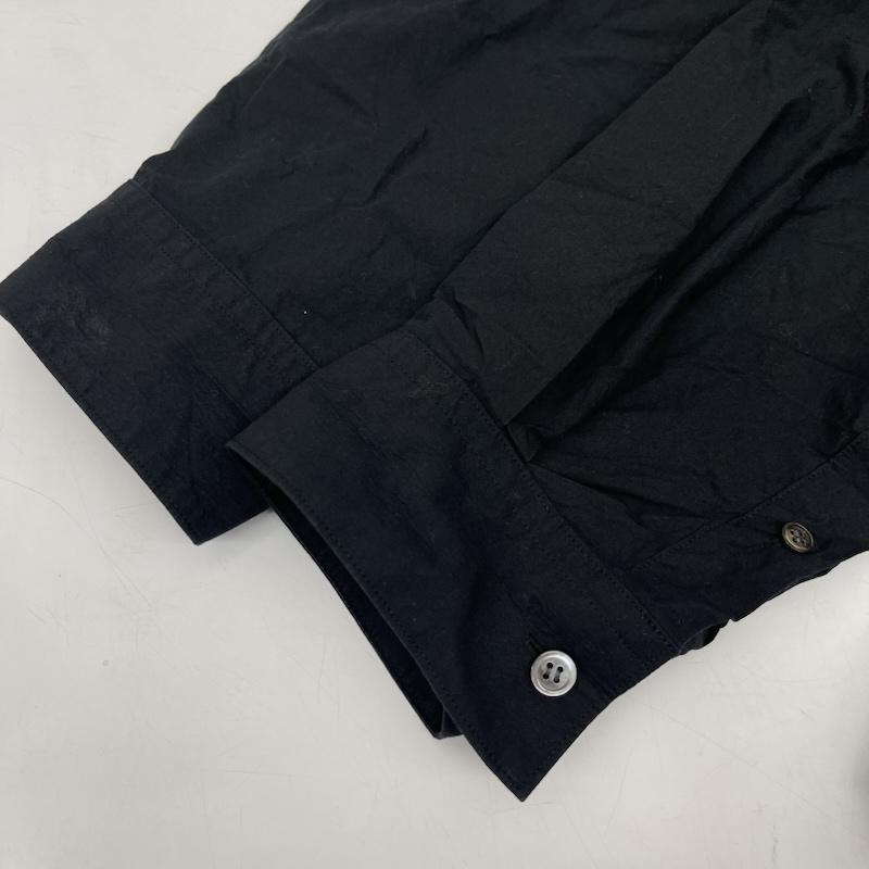 古着 USED シャツ、ブラウス 長袖 SOSHIOTSUKI 日本製 HANGING EVENING SHIRTS アシンメトリー デザイン シャツ saw20sh01 46 黒 / ブラック / black メンズ USED 古着 中古 50166442
