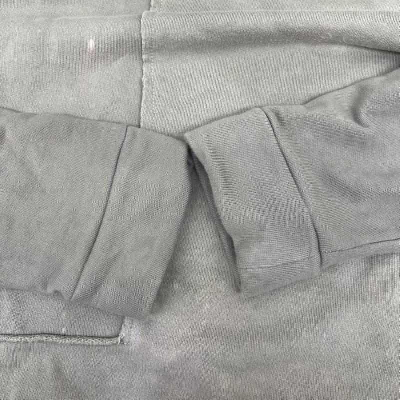 古着 USED トレーナー 長袖 A-COLD-WALL インサイドアウト オーバーダイ カットオフ スウェット XL チャコールグレー / チャコールグレー / メンズ USED 古着 中古 50166444