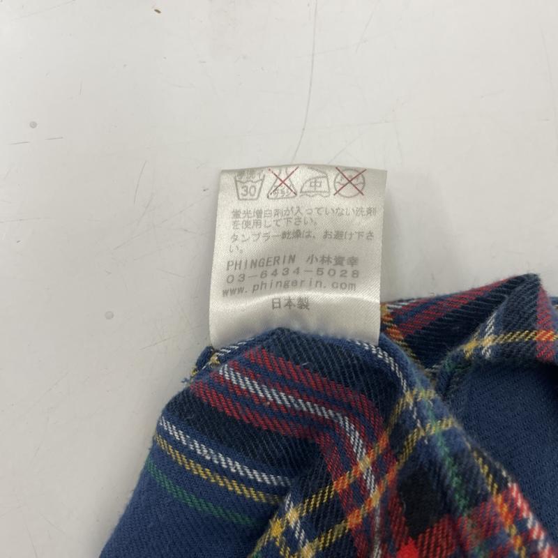 フィンガリン PHINGERIN シャツ、ブラウス 長袖 日本製 ギミック チェック柄 レイヤード シャツ ネルシャツ pd-132-st-051 M マルチカラー / マルチカラー / multicolor メンズ USED 古着 中古 50166447