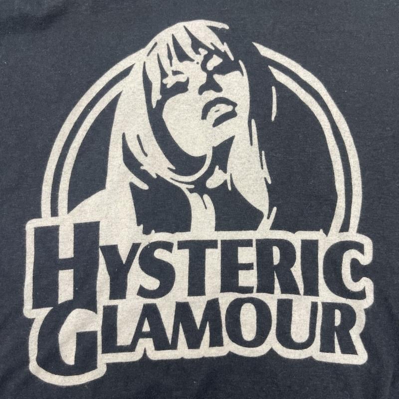 ヒステリックグラマー HYSTERIC GLAMOUR ポロシャツ 半袖 ガール プリント 半袖 Tシャツ カットソー 0123ct18 FREE 黒 / ブラック / black レディース USED 古着 中古 50166448