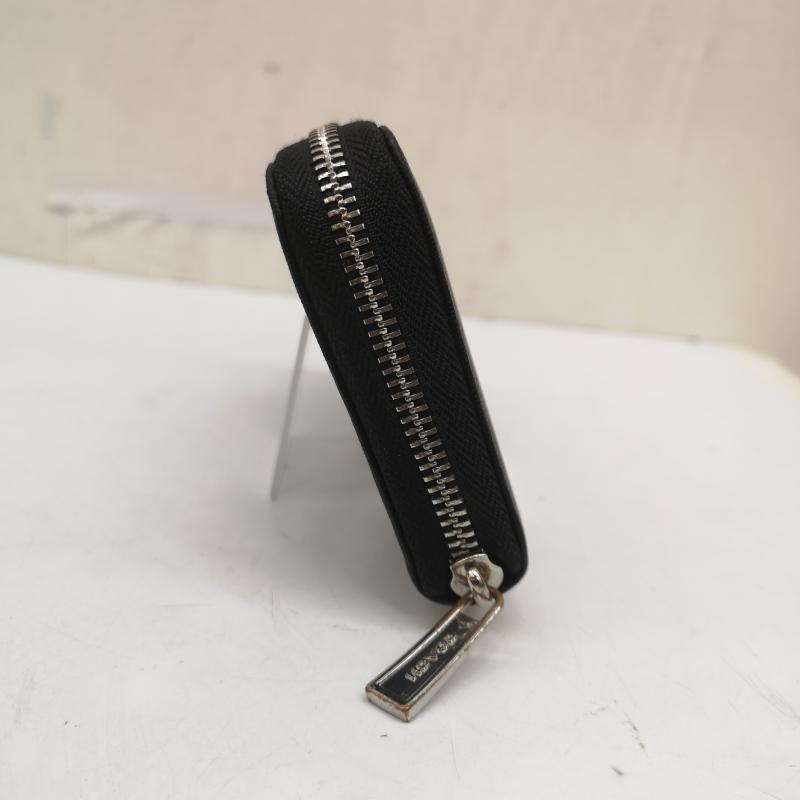 コーチ COACH 財布 長財布 アコーディオン レザー ウォレット 長財布 - 黒 / ブラック / black レディース USED 古着 中古 50166454