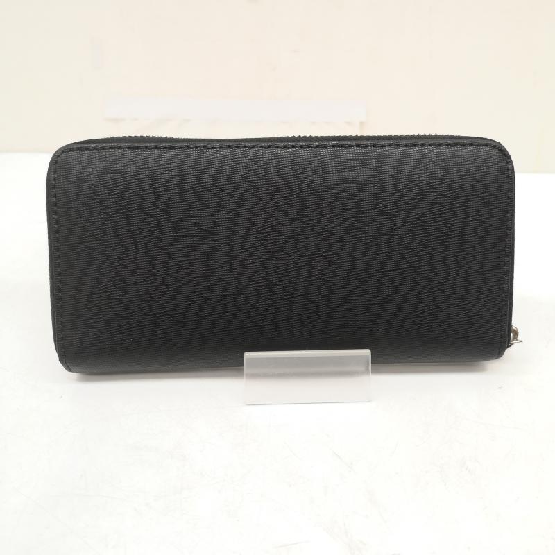 コーチ COACH 財布 長財布 アコーディオン レザー ウォレット 長財布 - 黒 / ブラック / black レディース USED 古着 中古 50166454