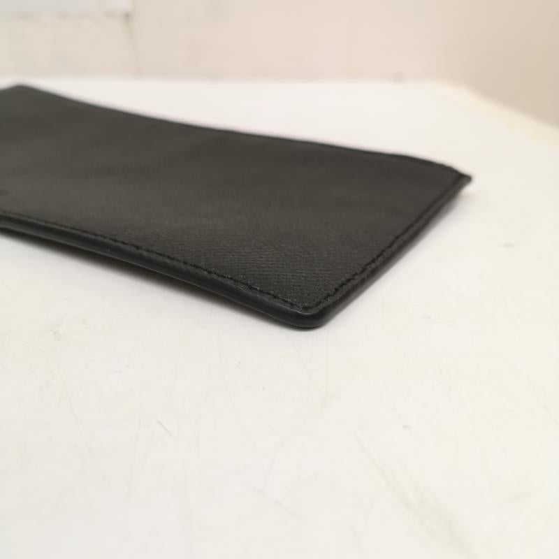 コーチ COACH ポーチ ポーチ ポーチ クロスグレイン レザー - 黒 / ブラック / black レディース USED 古着 中古 50166455